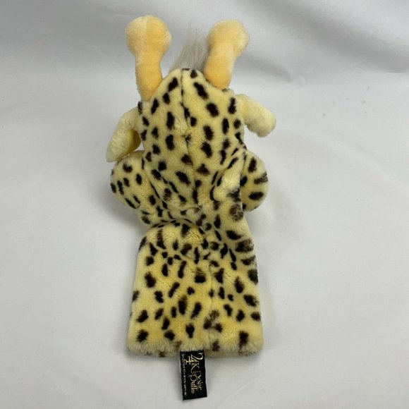 Vintage Giraffe Hand Puppet 24K Polar Puff 15" Pretend Play Visual Aid - Picture 4 of 7